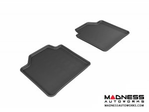 BMW 3 Series Floor Mats (Set of 2) - Rear - Black by 3D MAXpider - F34 Gran Turismo
